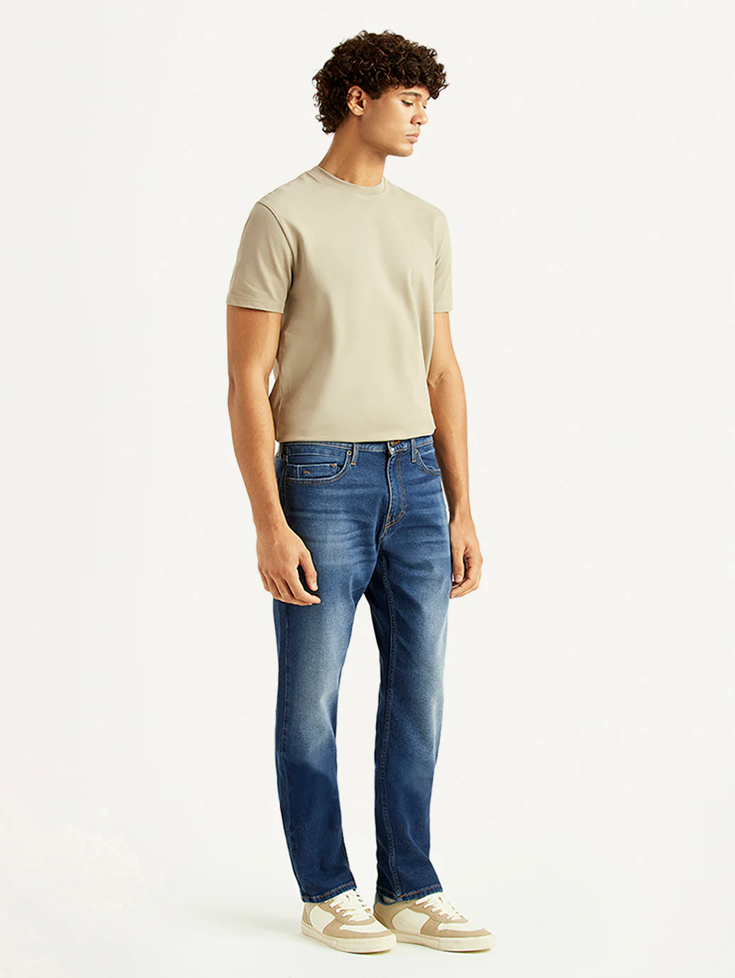 Men's 541 Blue Athletic Tapered Fit Hyper Stretch Jeans - Image 5