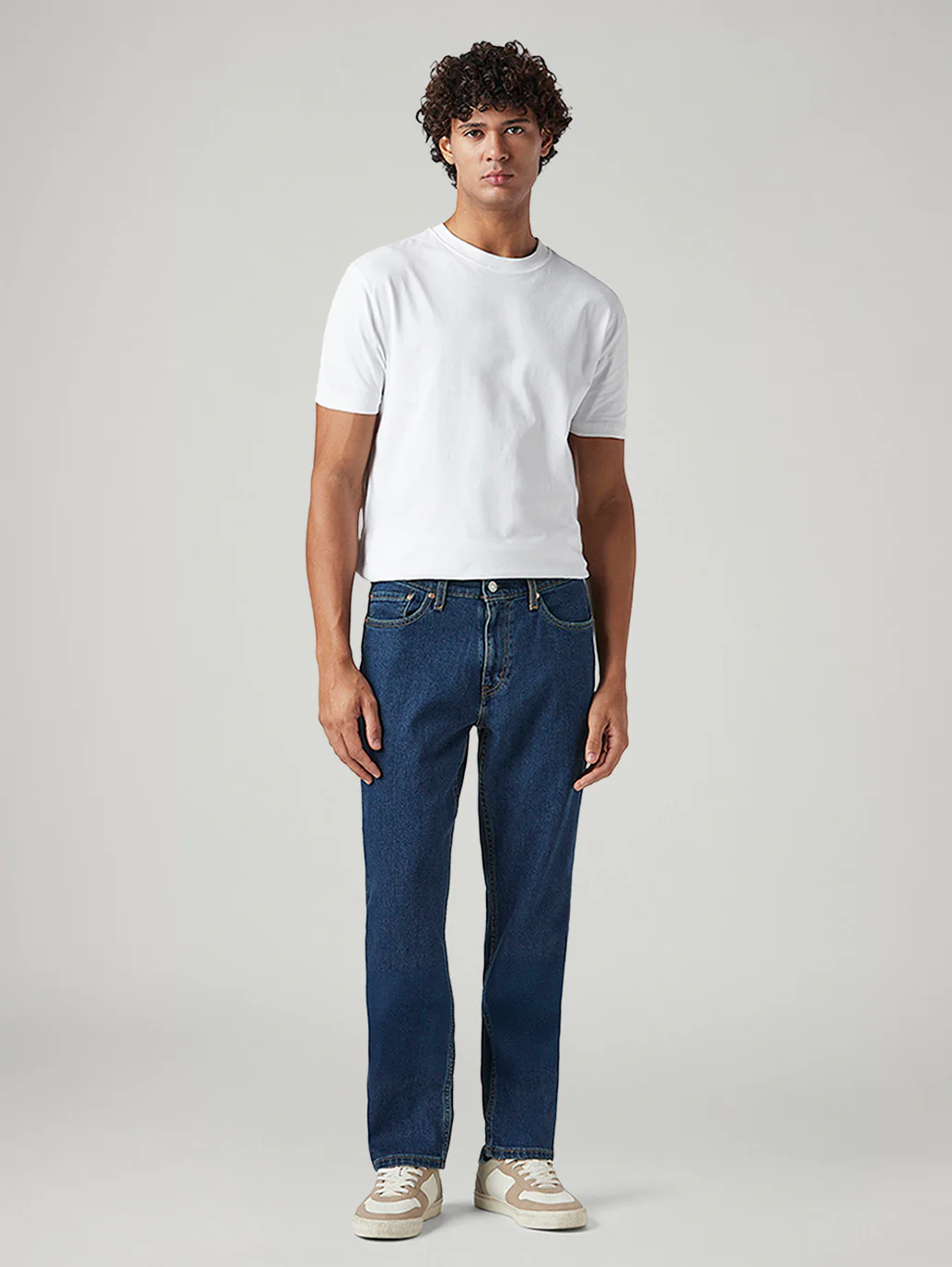 Men's 541 Indigo Athletic Tapered Fit Mid Rise Tinted Jeans - Image 2