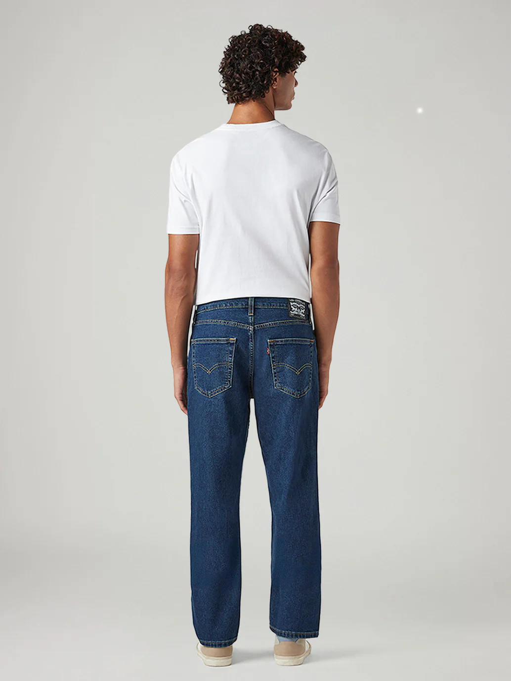 Men's 541 Indigo Athletic Tapered Fit Mid Rise Tinted Jeans - Image 4