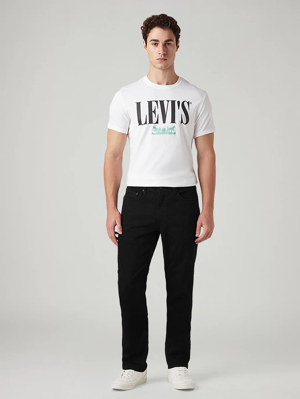 Mens 541 Mid Rise Athletic Tapered Fit Cotton Stretch Blend Jeans - Image 2