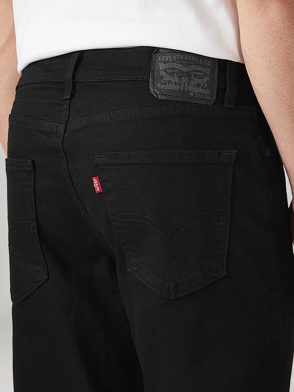 Mens 541 Mid Rise Athletic Tapered Fit Cotton Stretch Blend Jeans - Image 5
