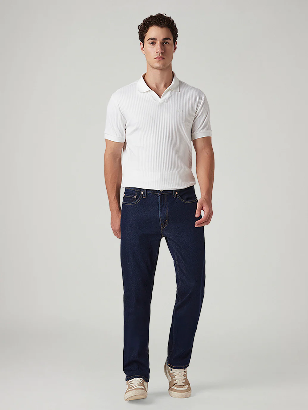 Mens 541 Mid Rise Athletic Tapered Fit Cotton Stretch Blend Jeans