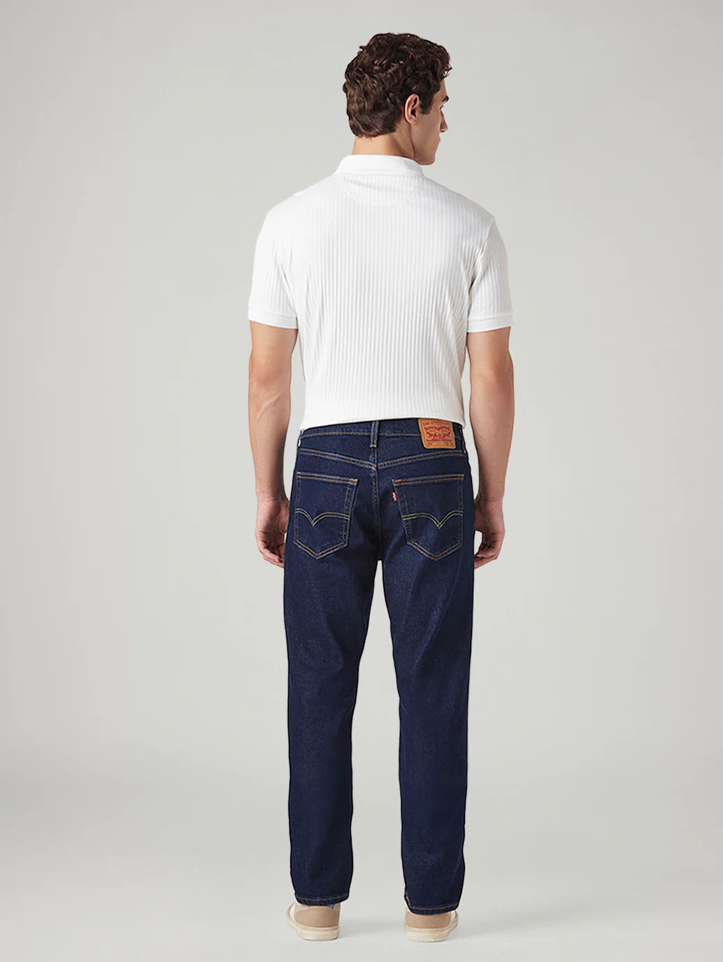 Mens 541 Mid Rise Athletic Tapered Fit Cotton Stretch Blend Jeans - Image 3