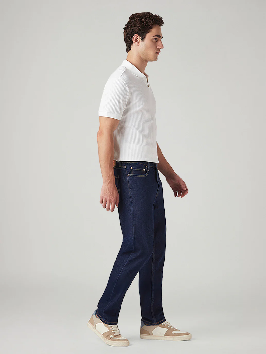 Mens 541 Mid Rise Athletic Tapered Fit Cotton Stretch Blend Jeans - Image 4