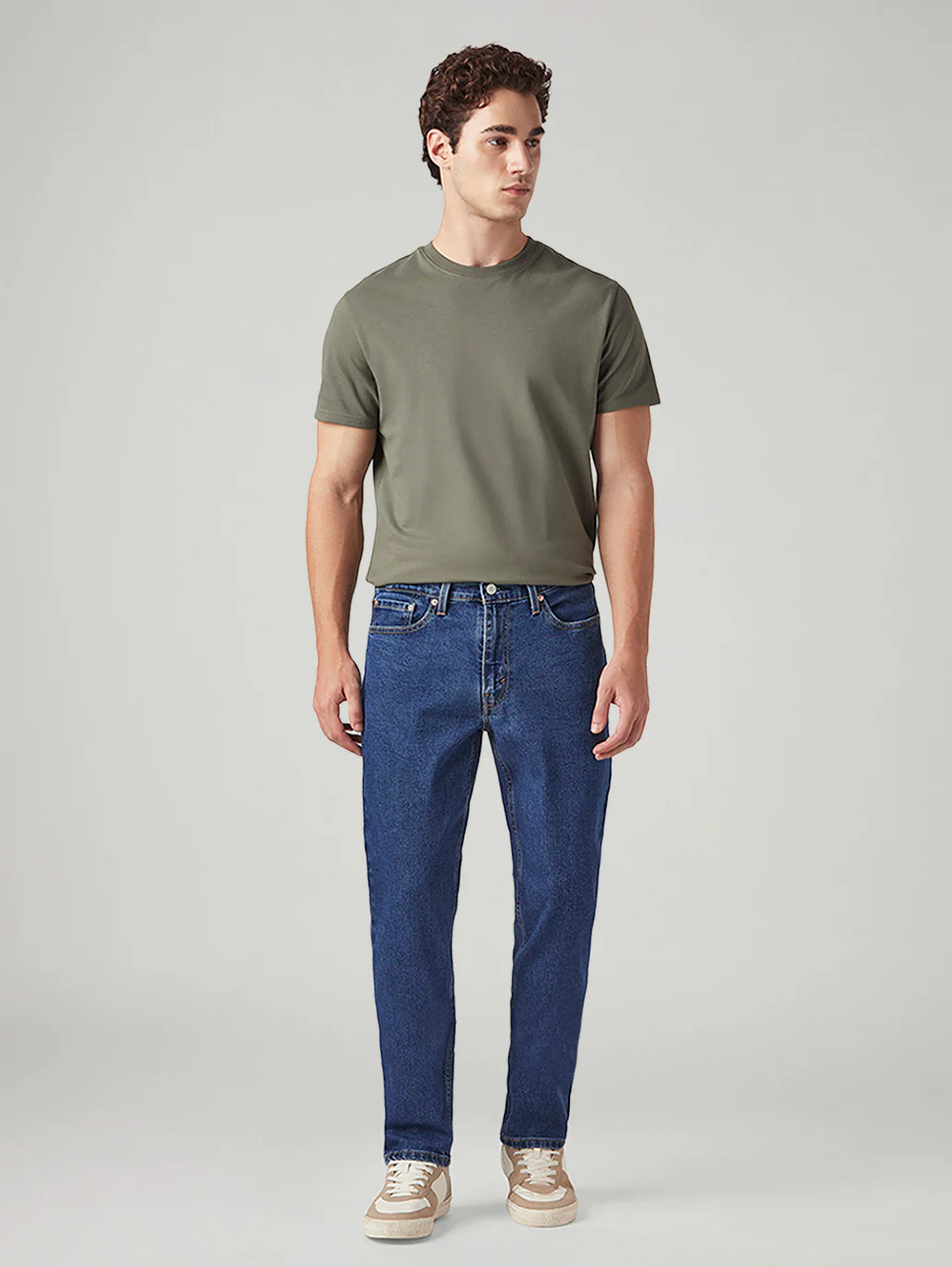 Mens 541 Mid Rise Athletic Tapered Fit Cotton Stretch Blend Jeans - Image 2