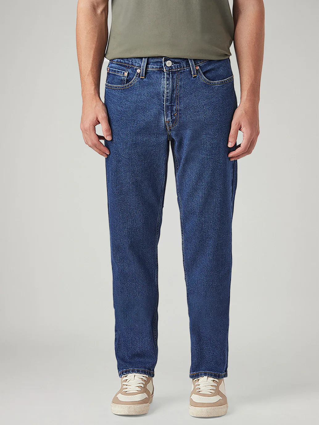 Mens 541 Mid Rise Athletic Tapered Fit Cotton Stretch Blend Jeans - Image 3