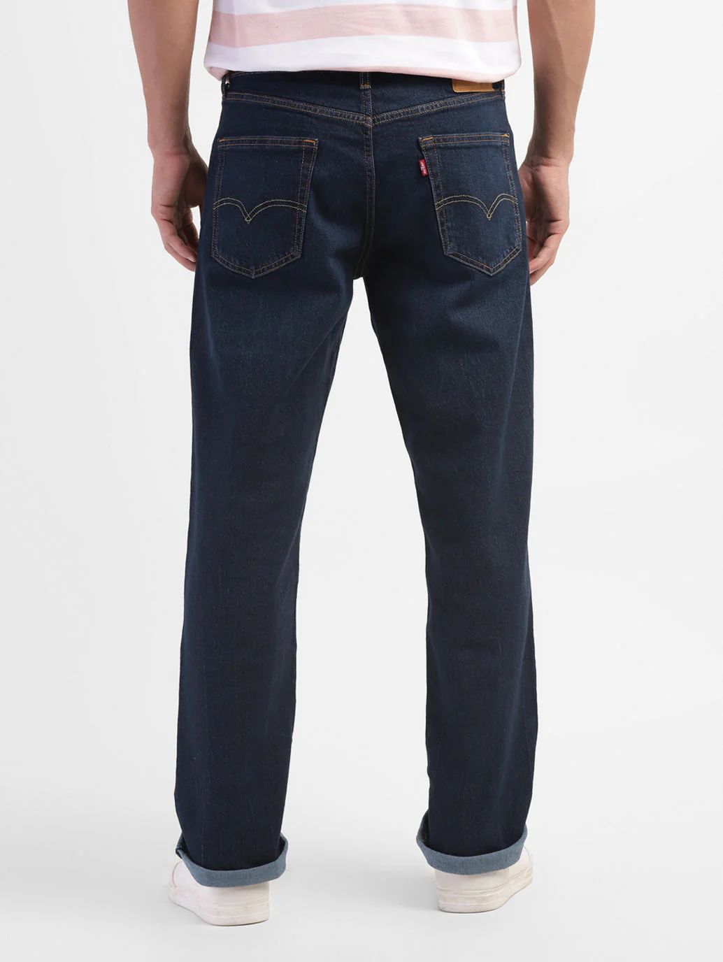 Men's 550'92 Blue Loose Fit Mid Rise Jeans - Image 3
