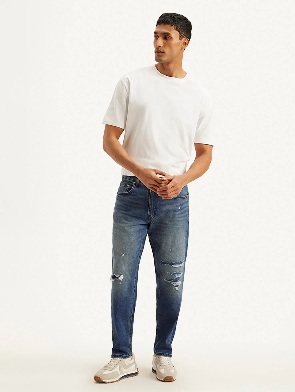 Men's 550'92 Blue Loose Fit Mid Rise Jeans