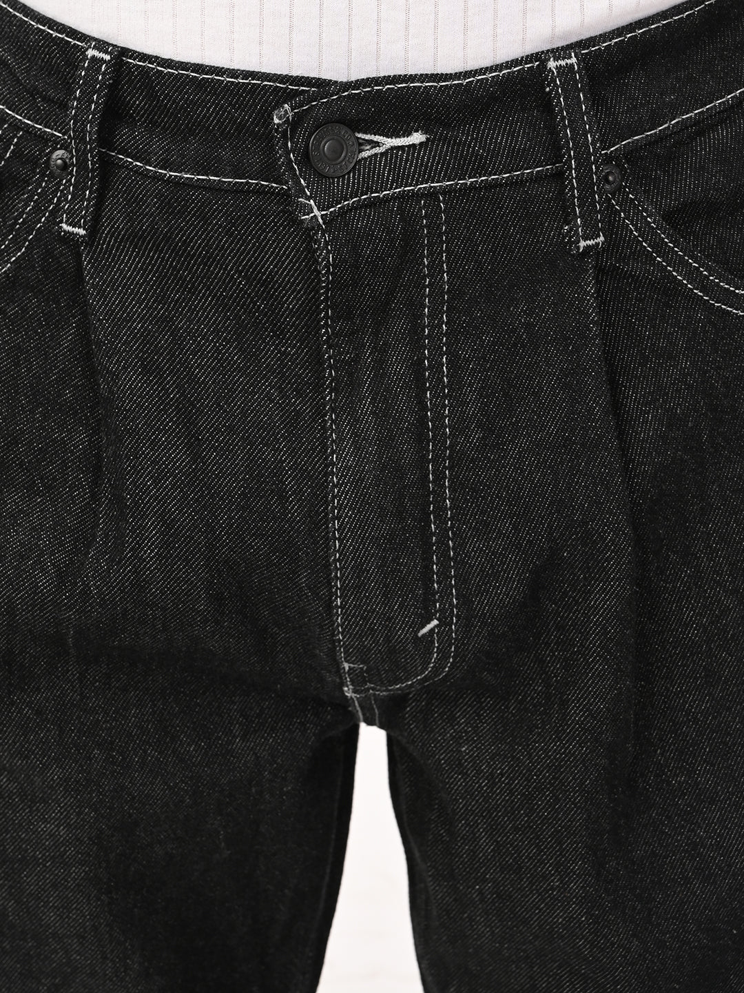 Men's 578 Black Baggy Fit Mid Rise Jeans - Image 5