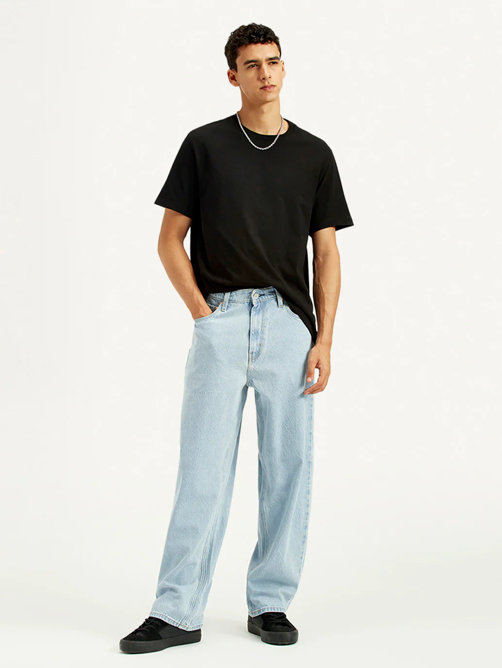 Men's 578 Light Indigo Loose Fit Mid Rise Jeans - Image 7