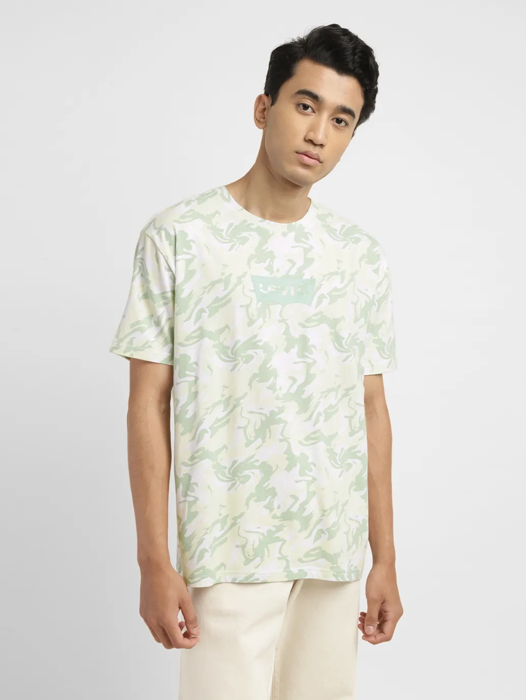Men's All Over Print Crew Neck T-shirt - Image 2