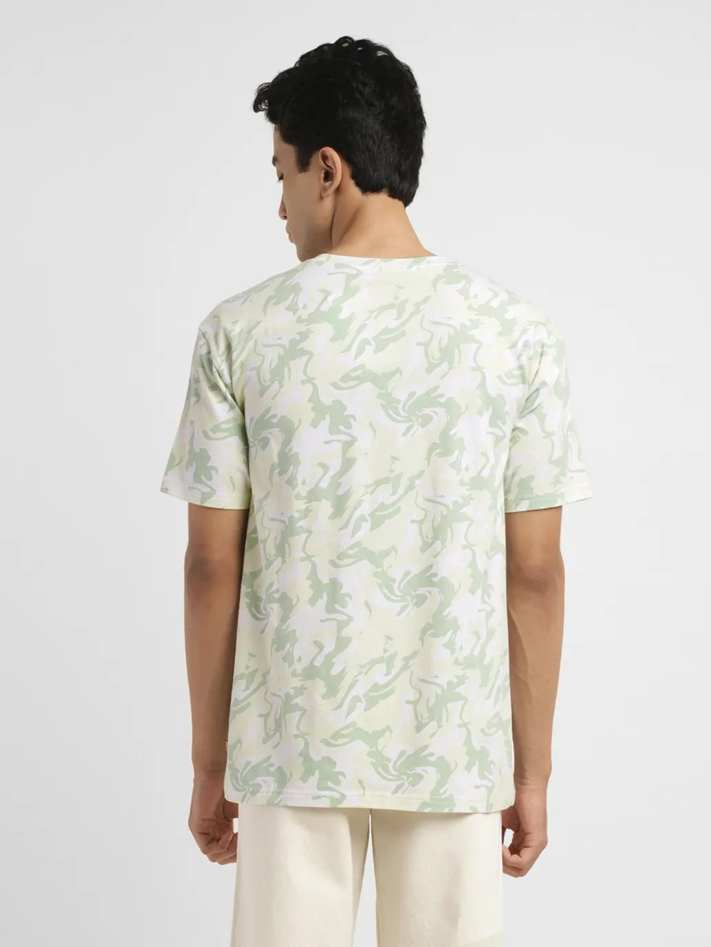 Men's All Over Print Crew Neck T-shirt - Image 3