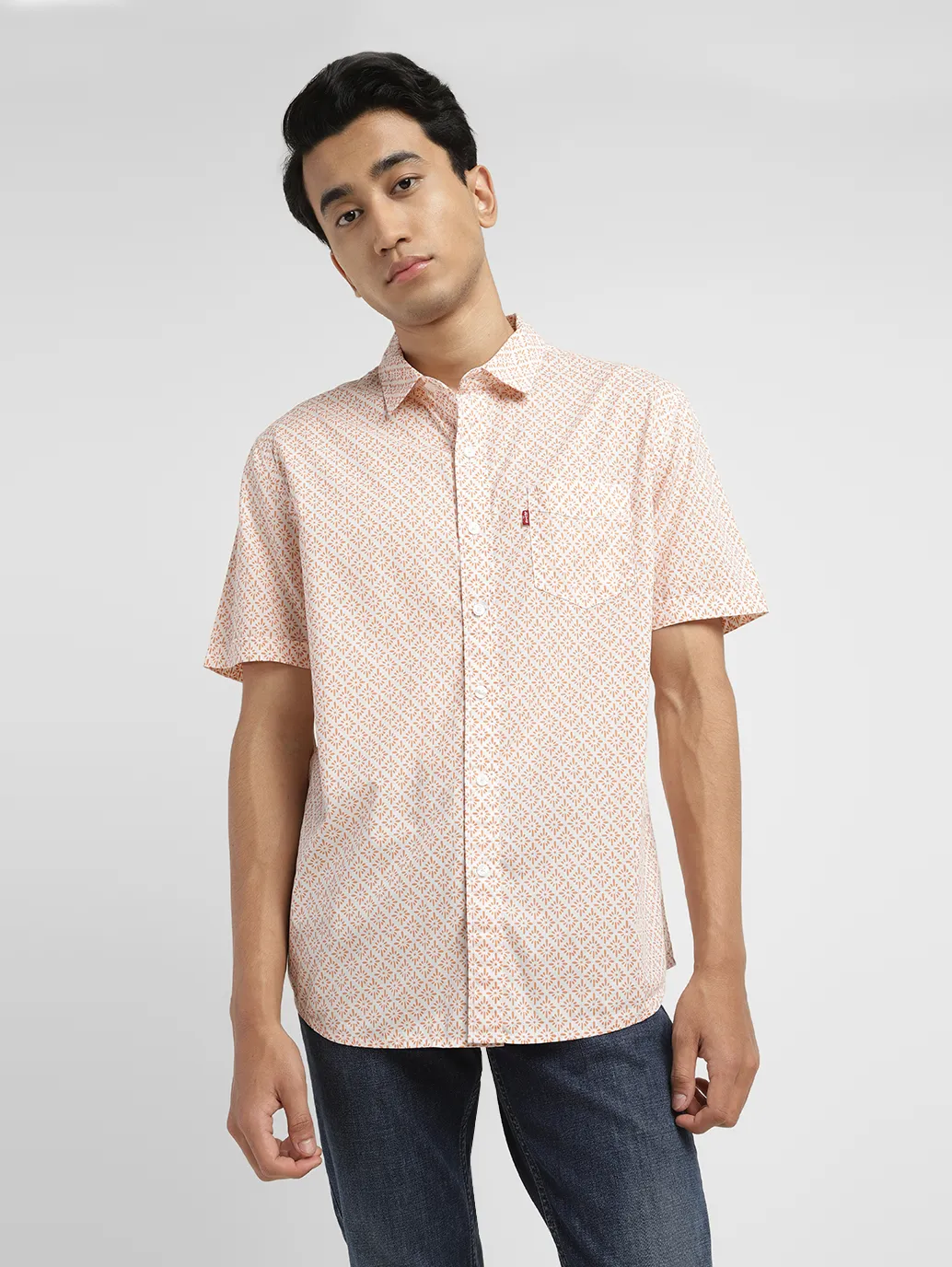 Men's All Over Print Slim Fit Shirt - Image 2