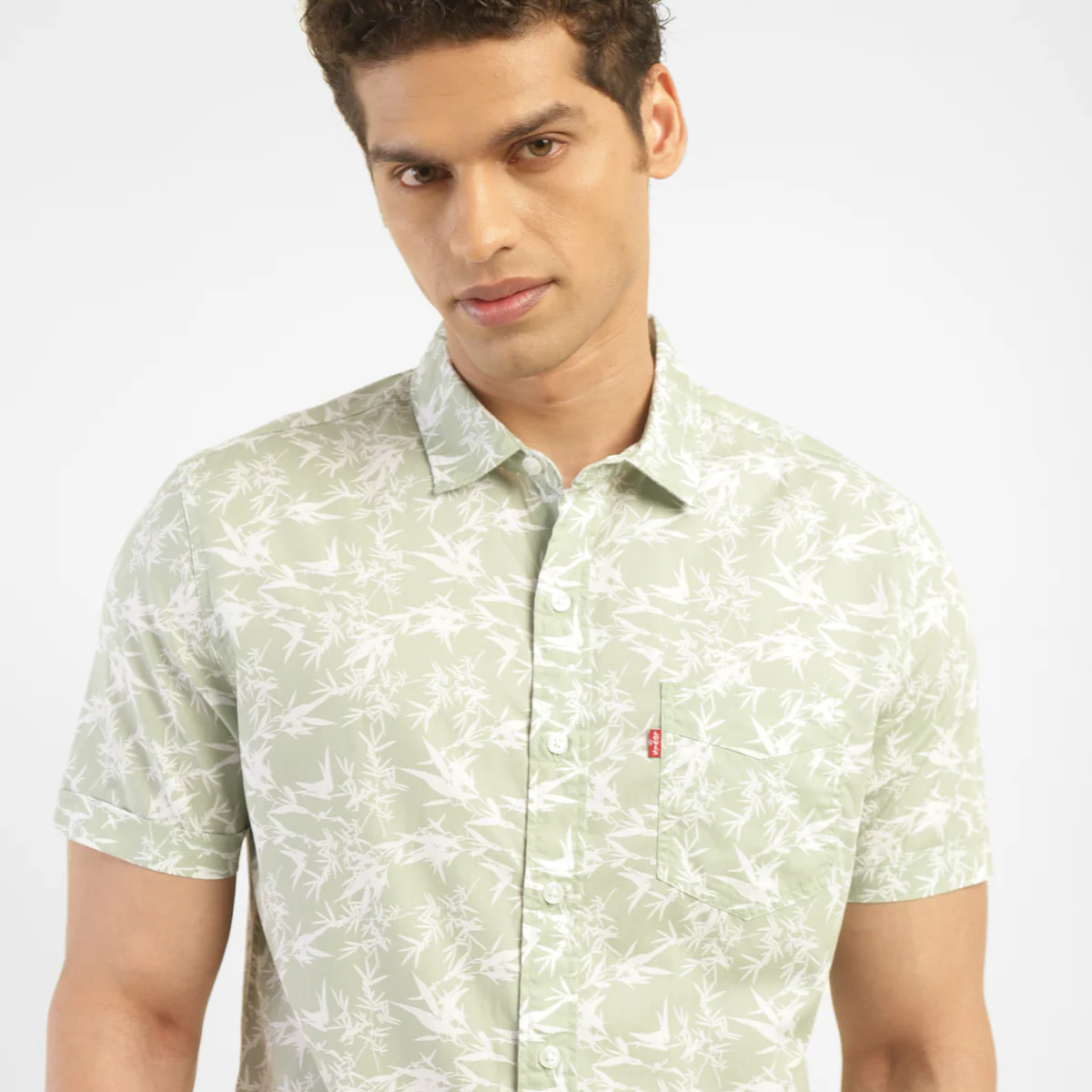 Men's All Over Printed Slim Fit Shirt - Image 5