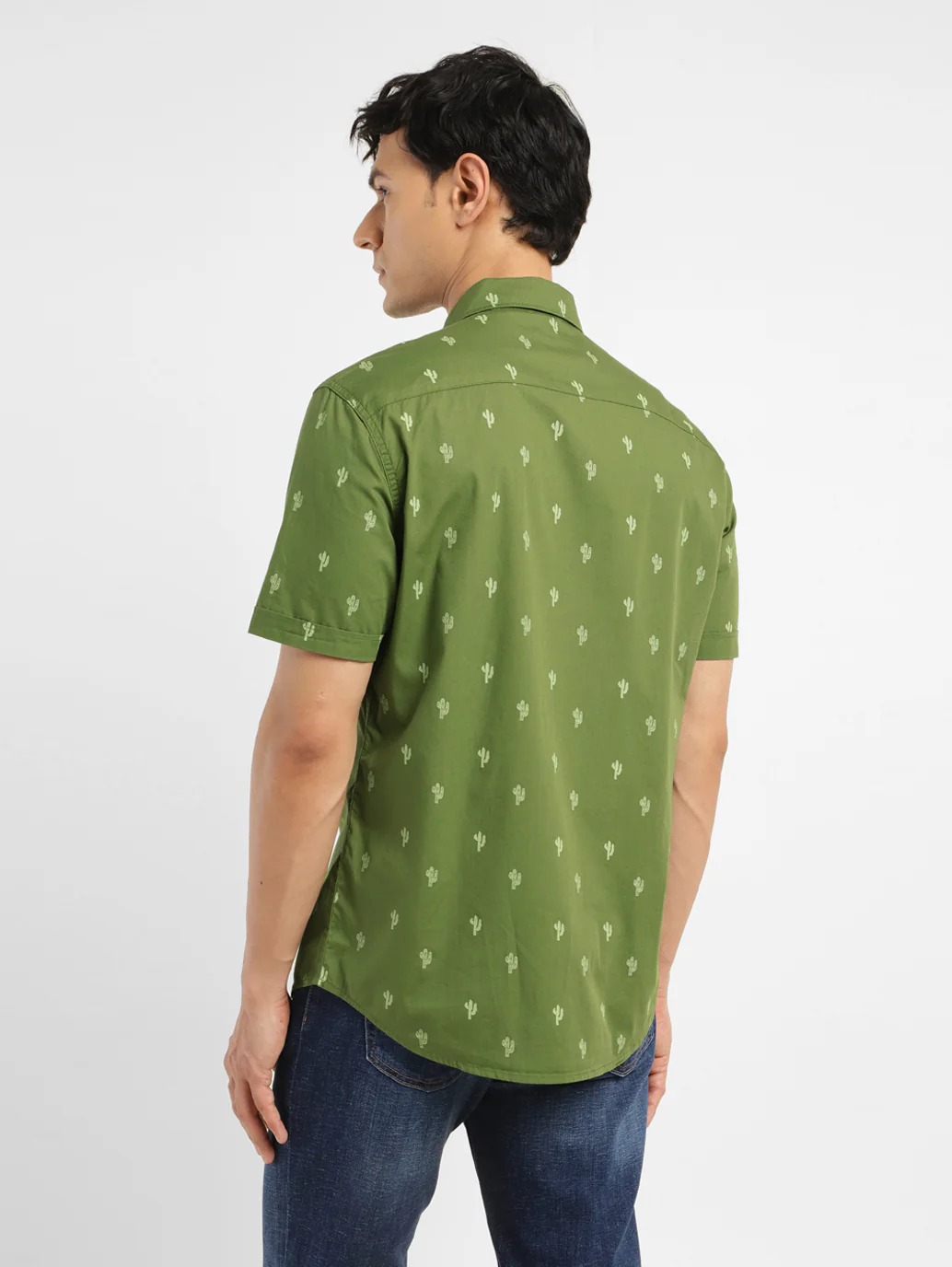 Men's All Over Printed Slim Fit Shirt - Image 2