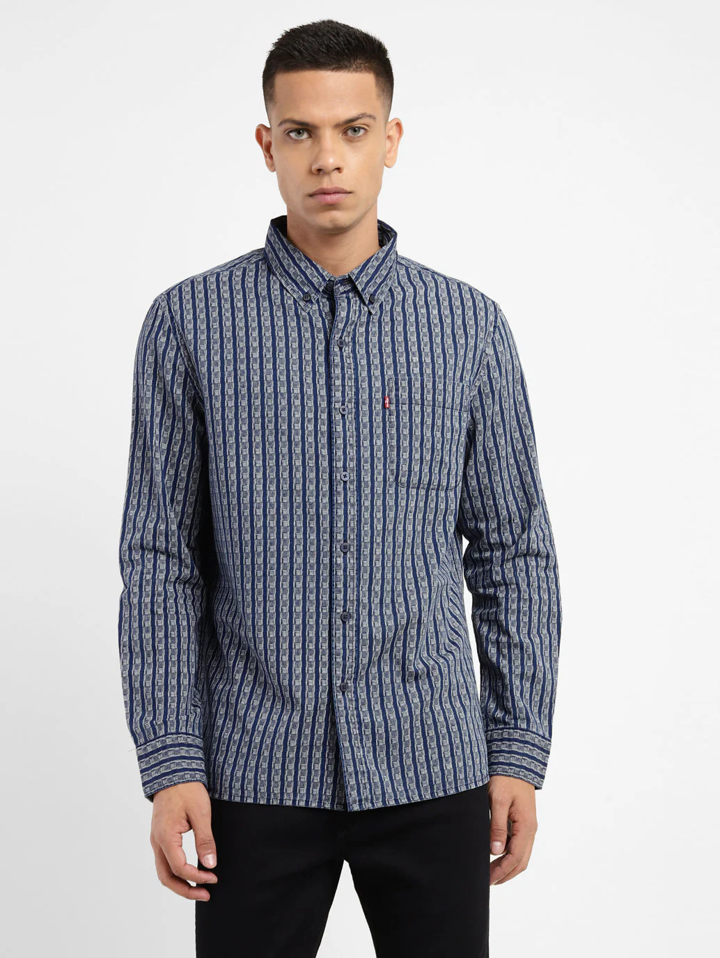 Men's All Over Printed Slim Fit Shirt - Image 7