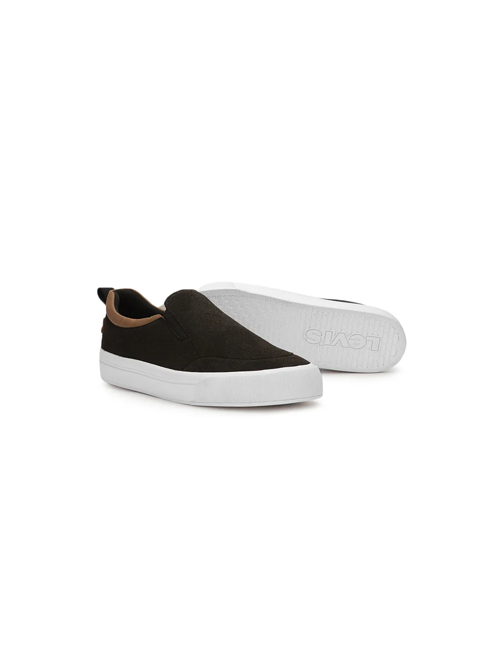 Men's Alps Black Casual Slip On - Image 4