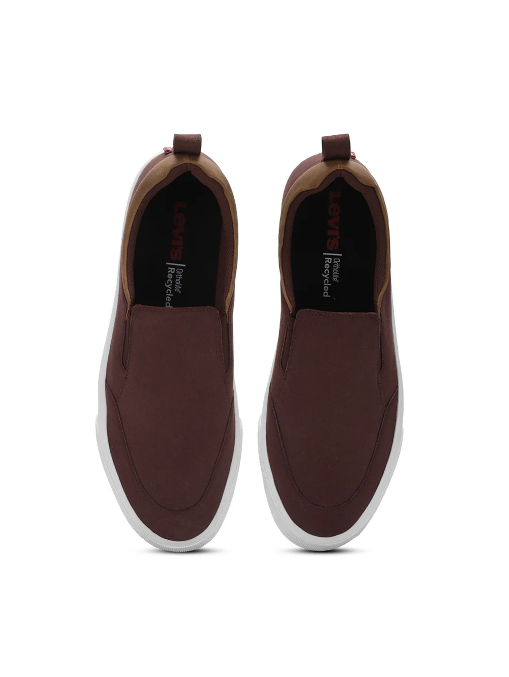 Men's Alps Maroon Casual Slip On - Image 5