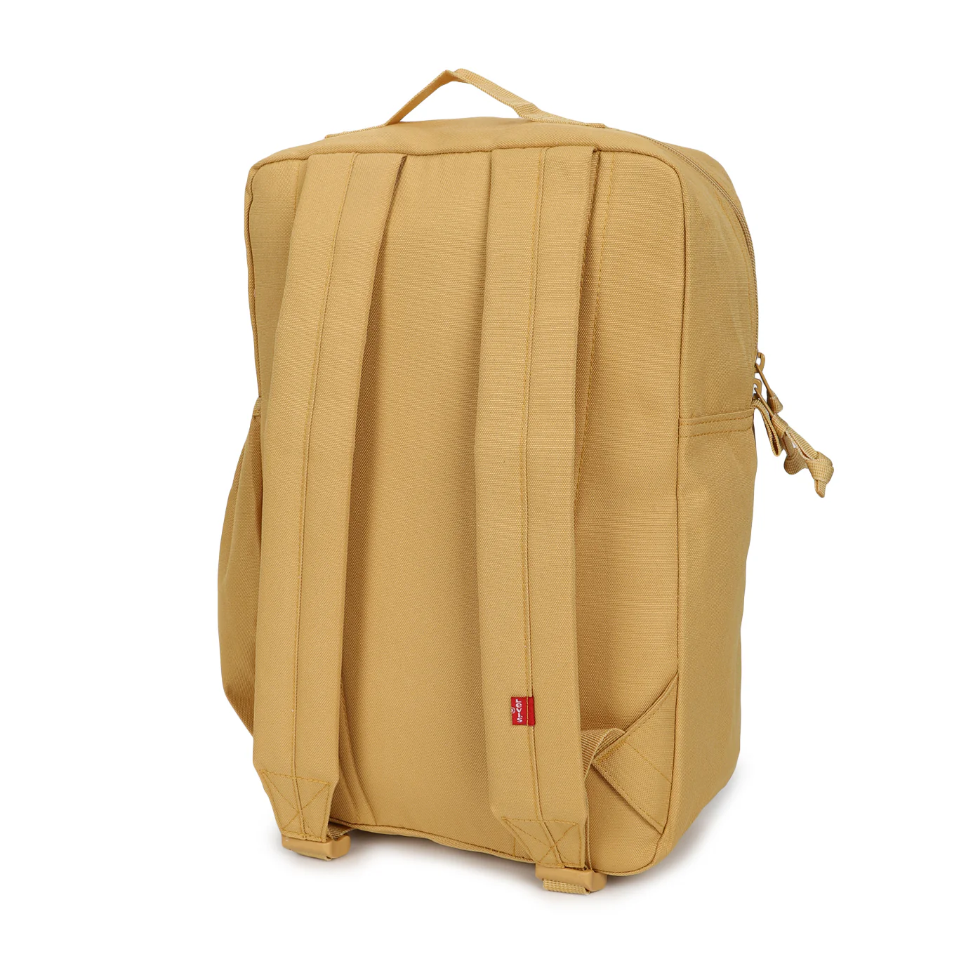 Men's Beige Colorblock Backpack - Image 3