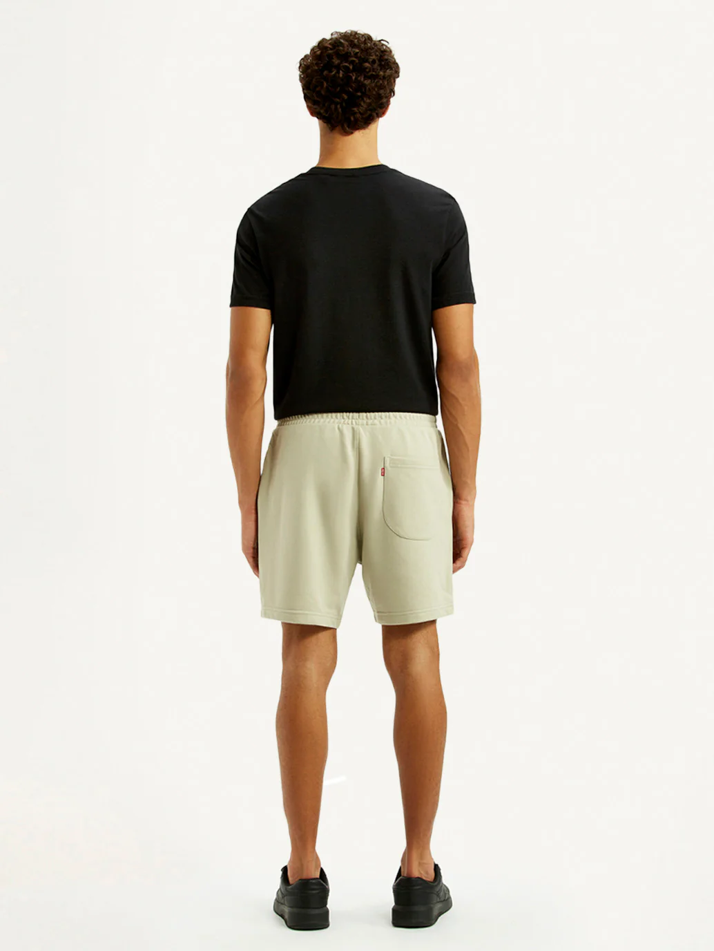 Men's Beige Regular Fit Shorts - Image 4