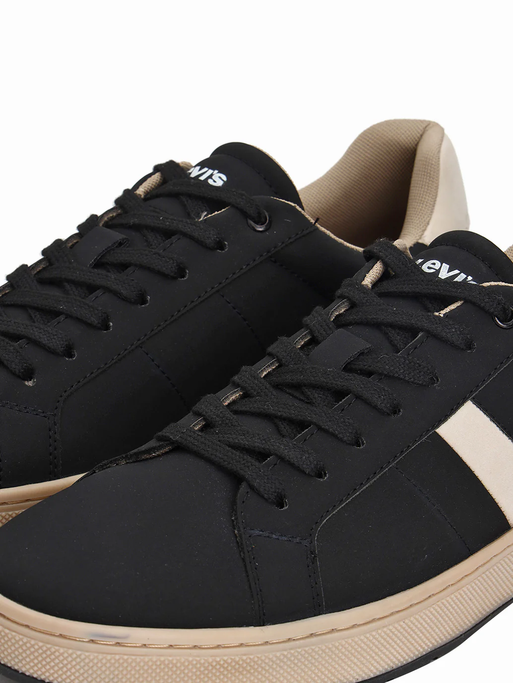 Men's Black Colorblock Sneakers - Image 7