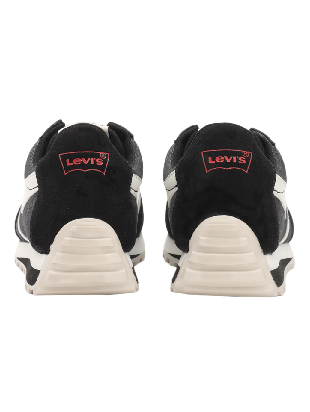 Men's Black Colorblock Sneakers - Image 5