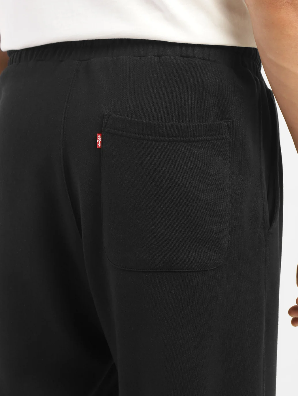 Men's Black Regular Fit Joggers - Image 5