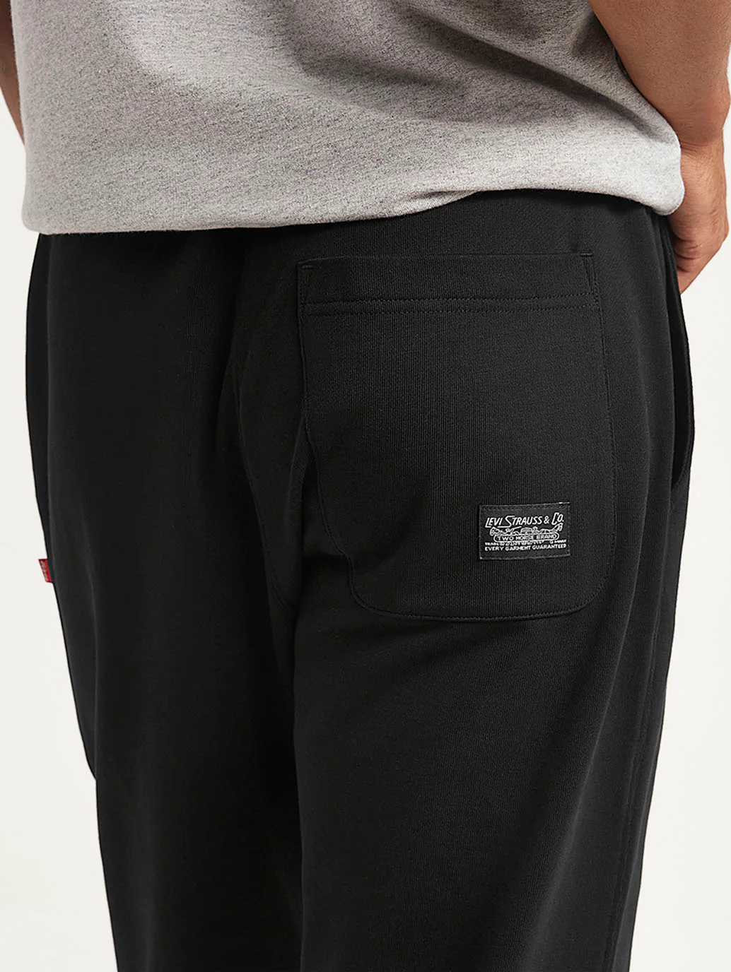 Men's Black Regular Fit Joggers - Image 5