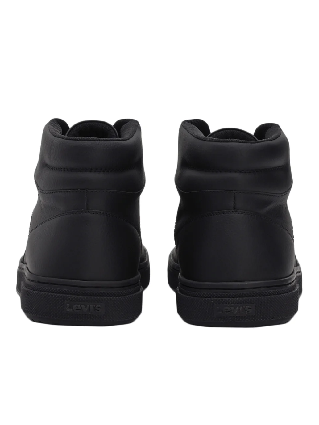 Men's Black Solid Boots - Image 6