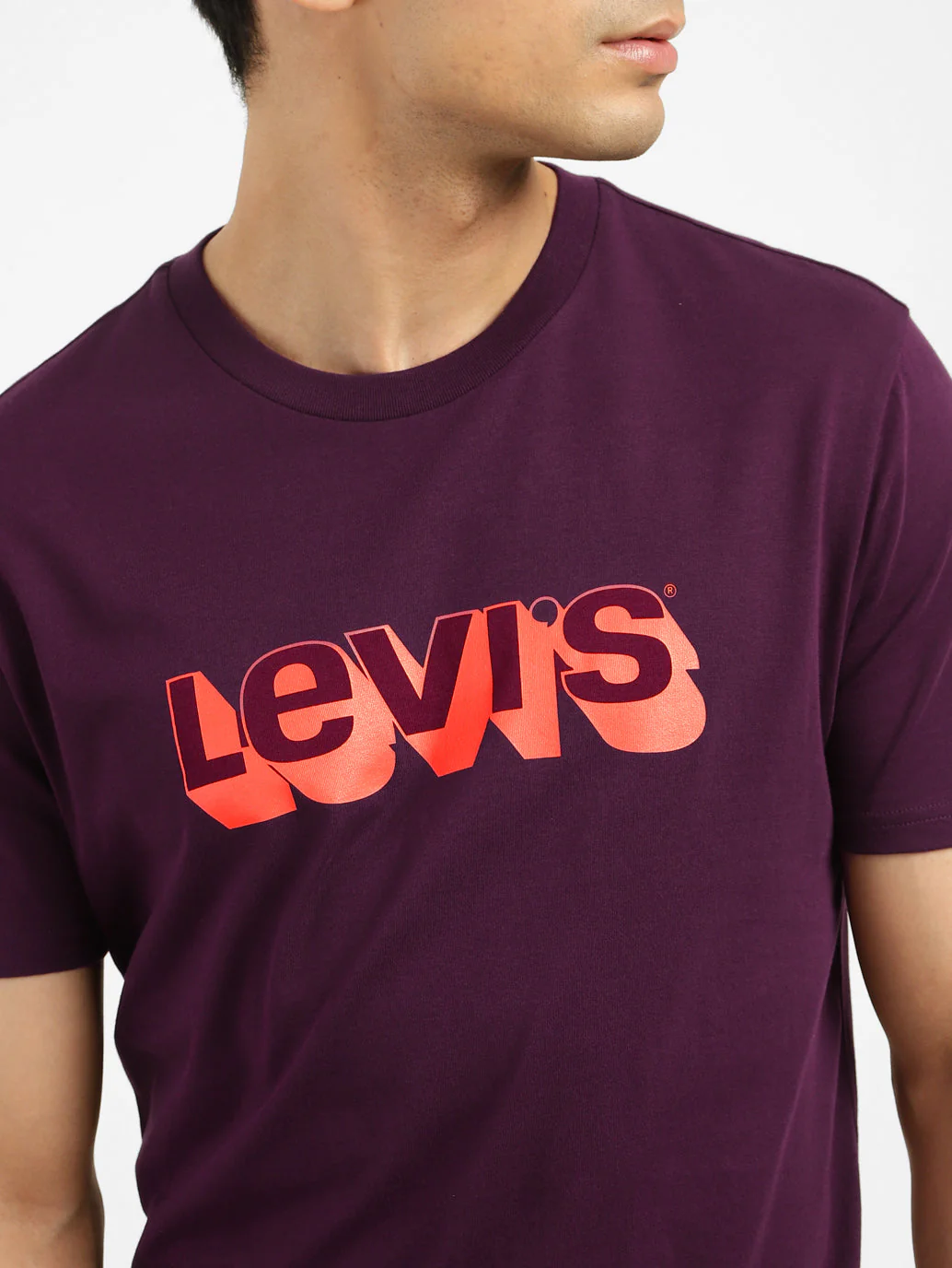 Men's Brand Logo Crew Neck T-shirt - Image 5