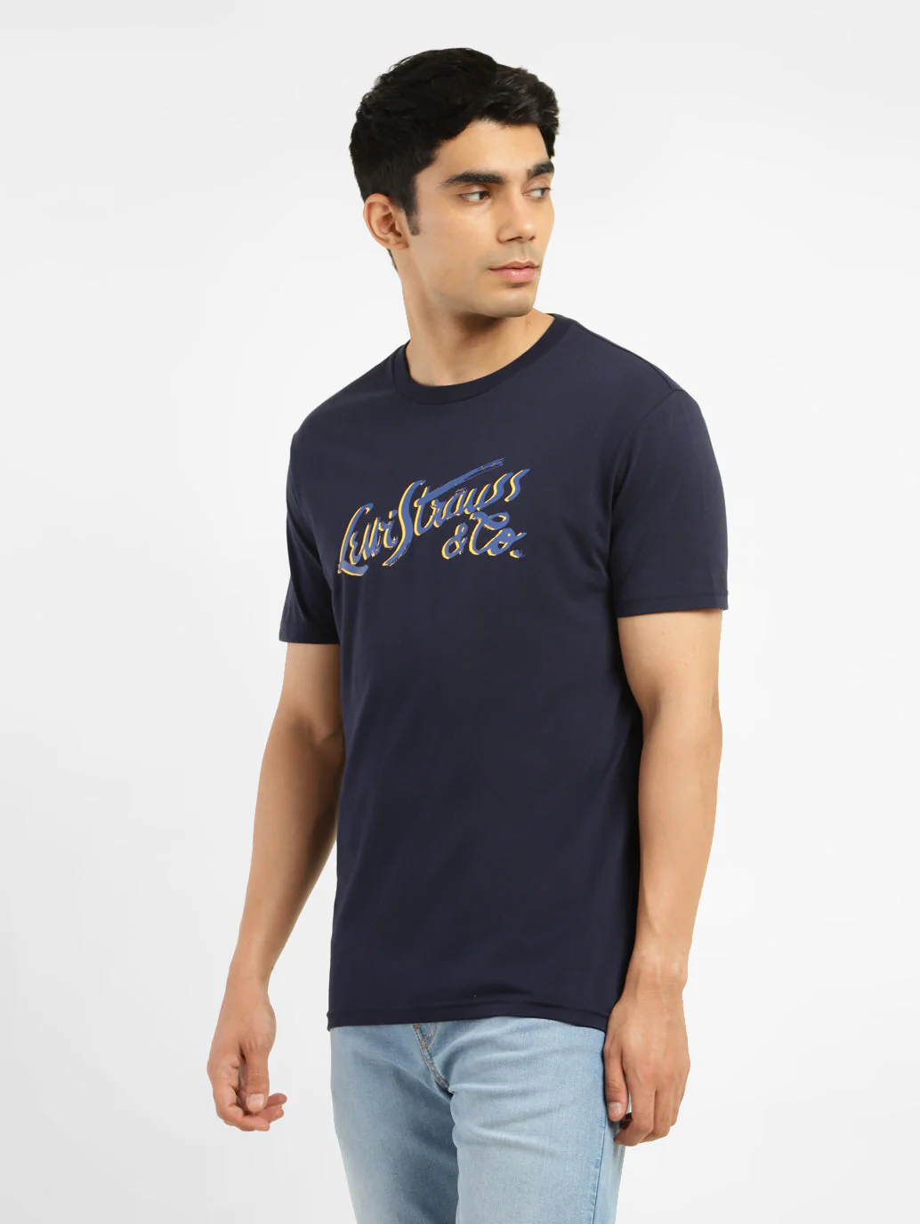 Men's Brand Logo Slim Fit T-shirt - Image 4