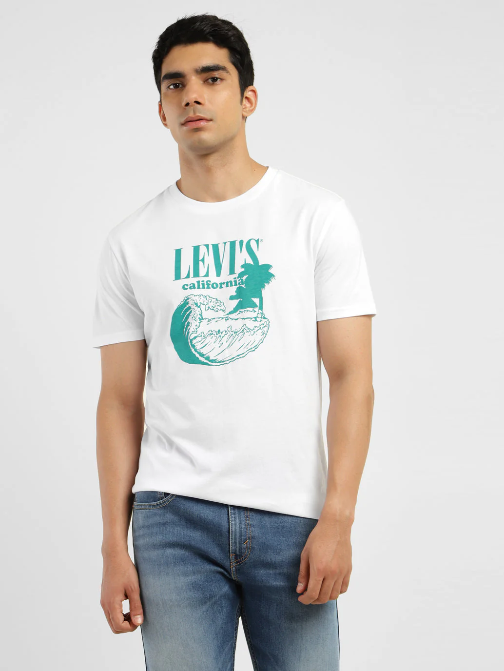 Men's Brand Logo Crew Neck T-shirt - Image 2