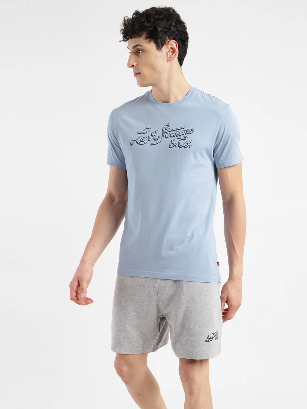 Men's Brand Logo Crew Neck T-shirt - Image 2