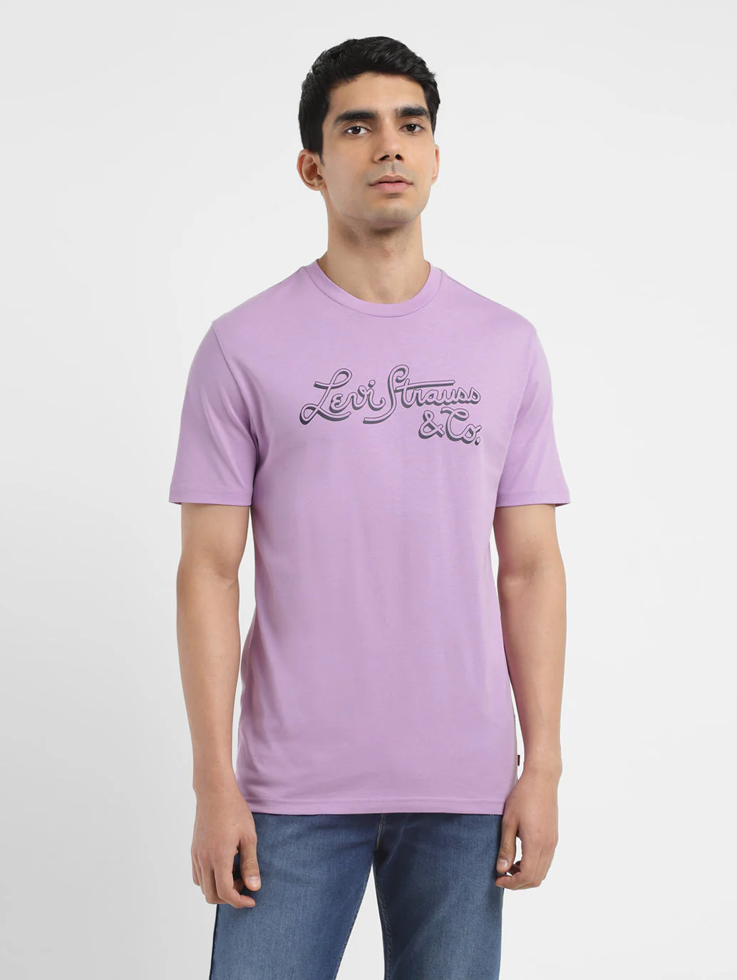 Men's Brand Logo Crew Neck T-shirt - Image 2