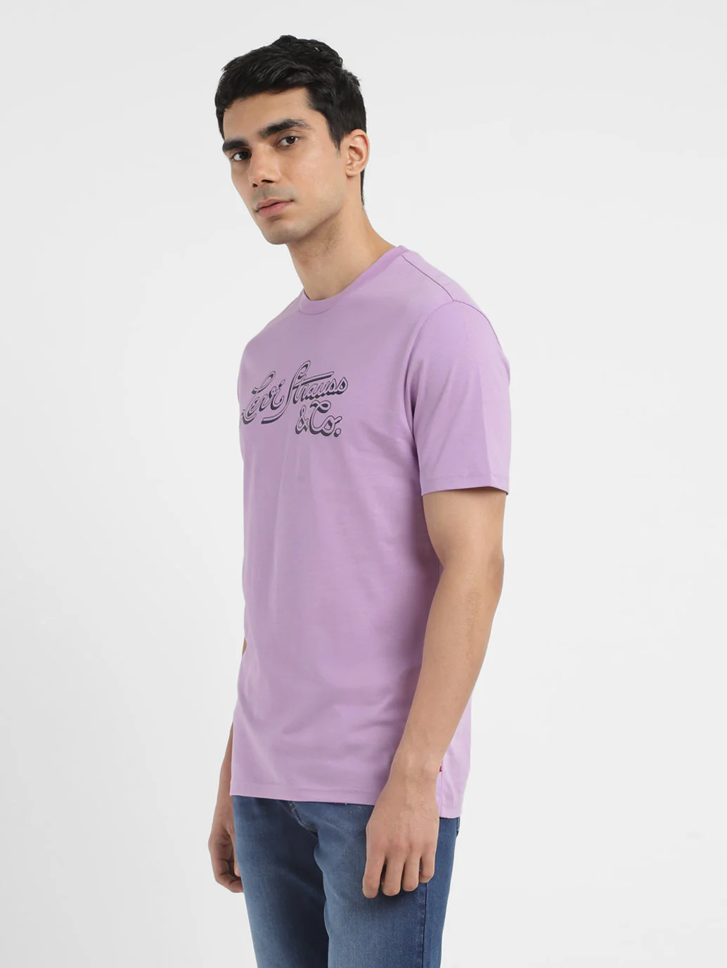 Men's Brand Logo Crew Neck T-shirt - Image 4