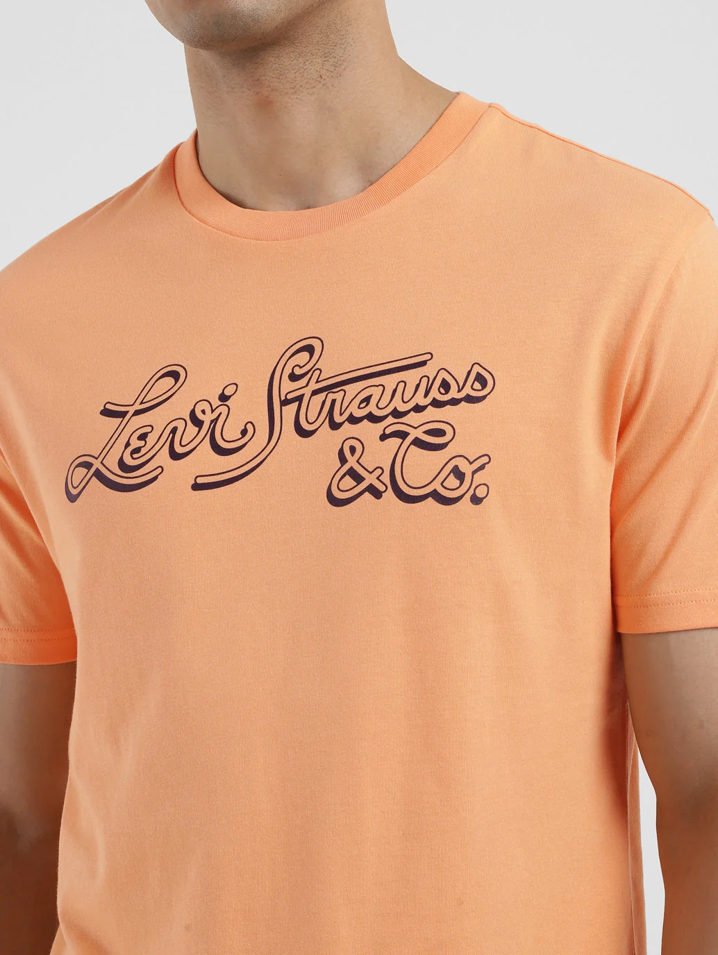 Men's Brand Logo Crew Neck T-shirt - Image 5