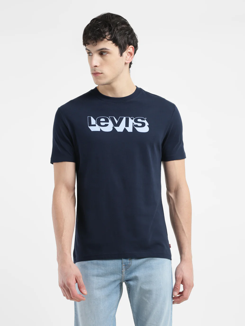 Men's Brand Logo Crew Neck T-shirt - Image 2