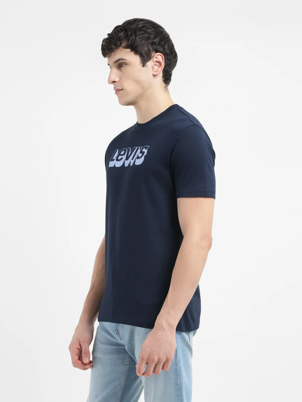 Men's Brand Logo Crew Neck T-shirt - Image 4