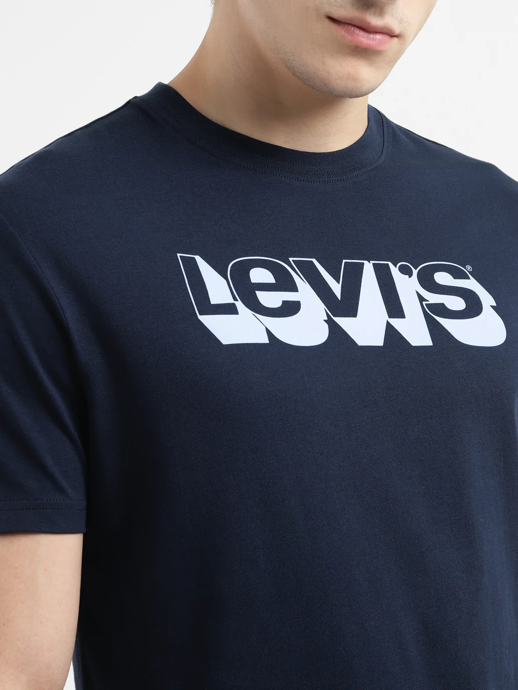 Men's Brand Logo Crew Neck T-shirt - Image 8