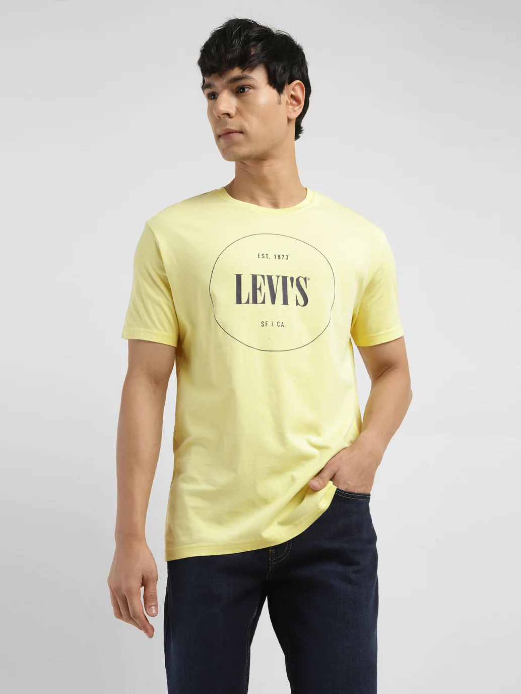 Men's Brand Logo Crew Neck T-shirt - Image 7