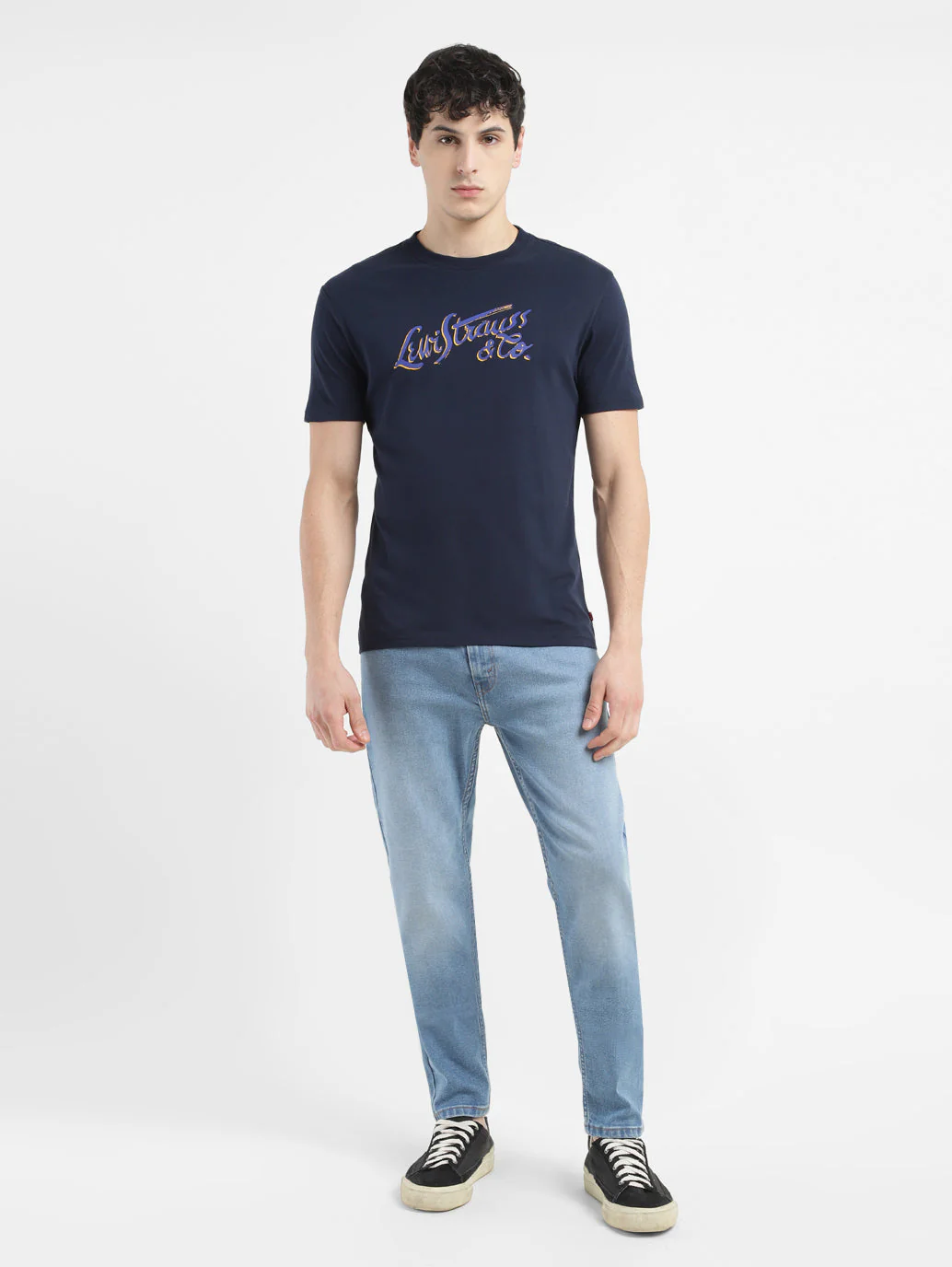 Men's Brand Logo Crew Neck T-shirt - Image 6