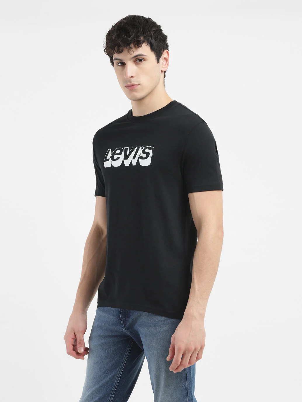 Men's Brand Logo Crew Neck T shirt - Image 4