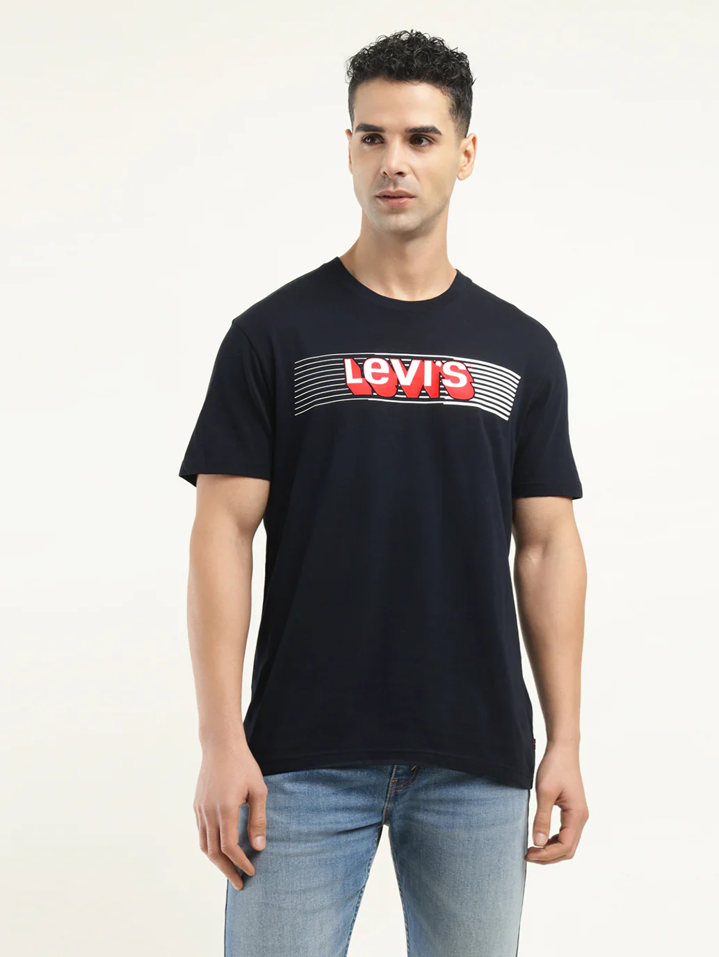 Men's Brand Logo Crew Neck T-Shirt - Image 2