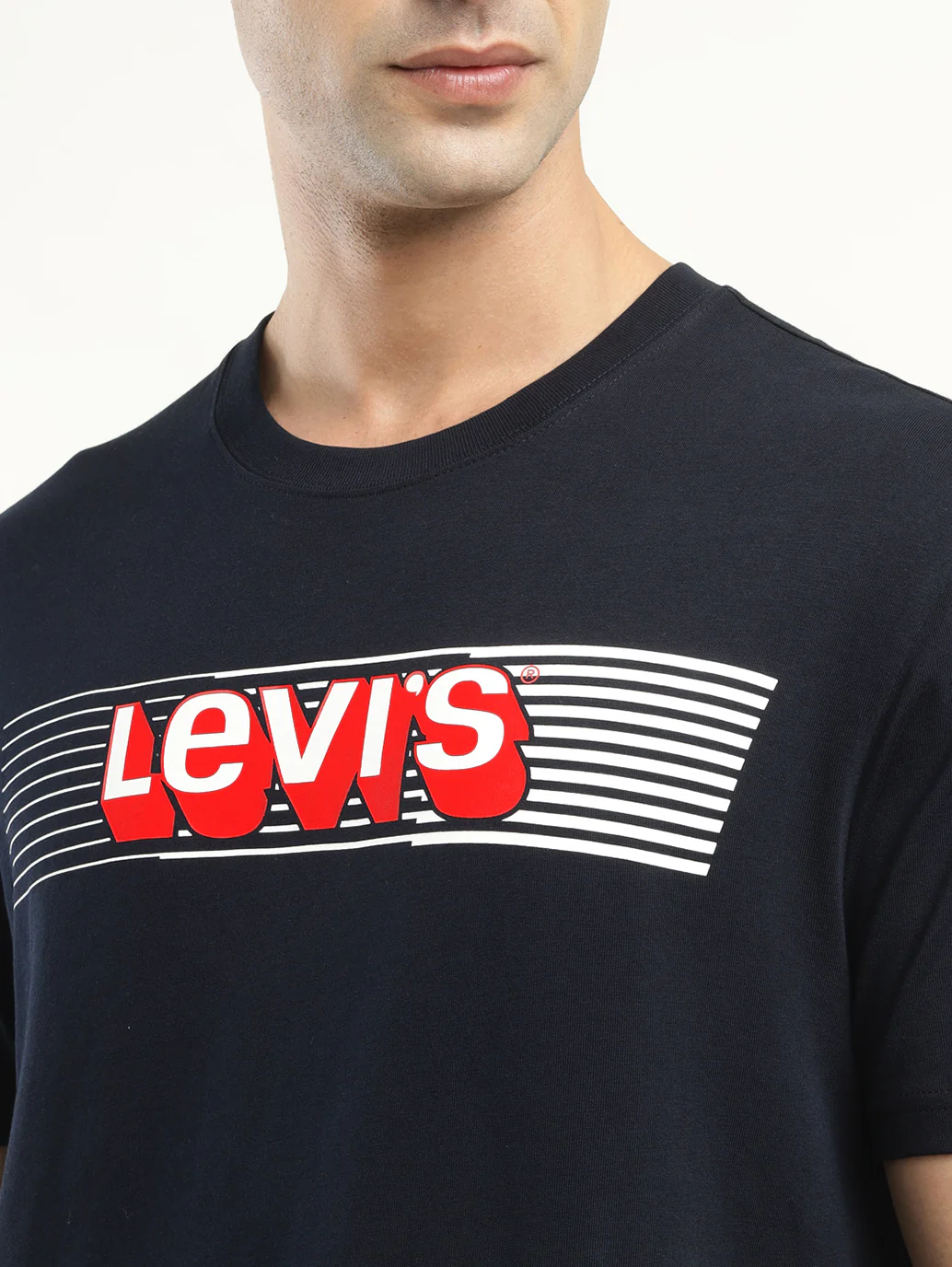 Men's Brand Logo Crew Neck T-Shirt - Image 4