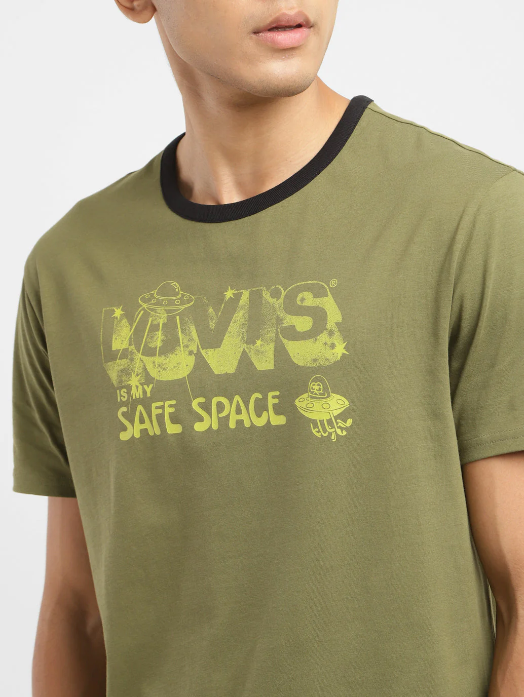 Men's Brand Logo Crew Neck T-shirt - Image 5