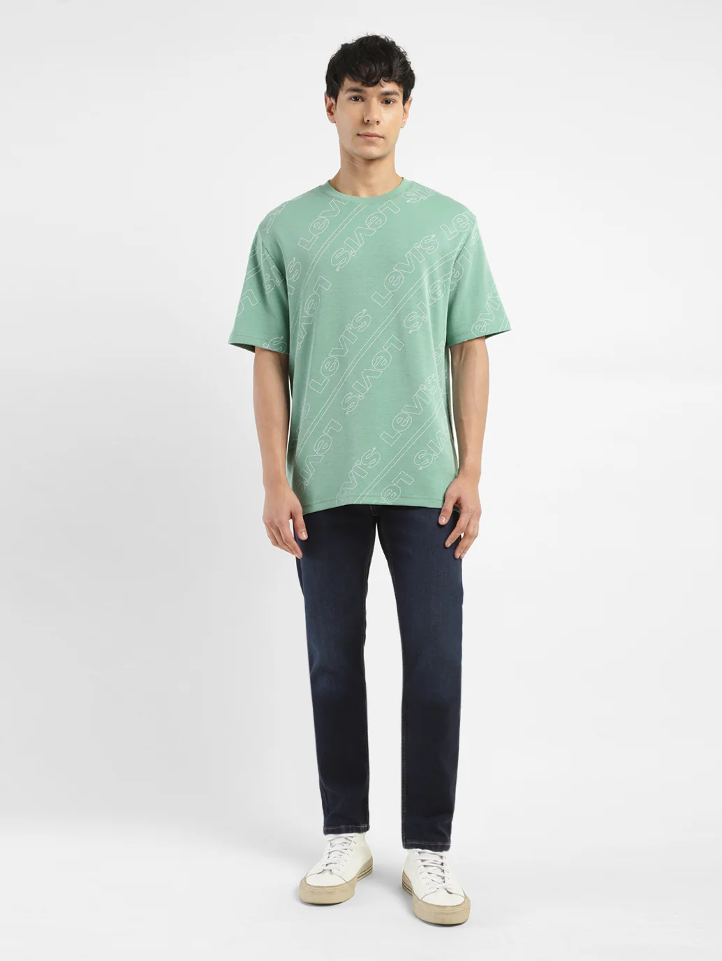 Men's Brand Logo Crew Neck T-shirt - Image 9