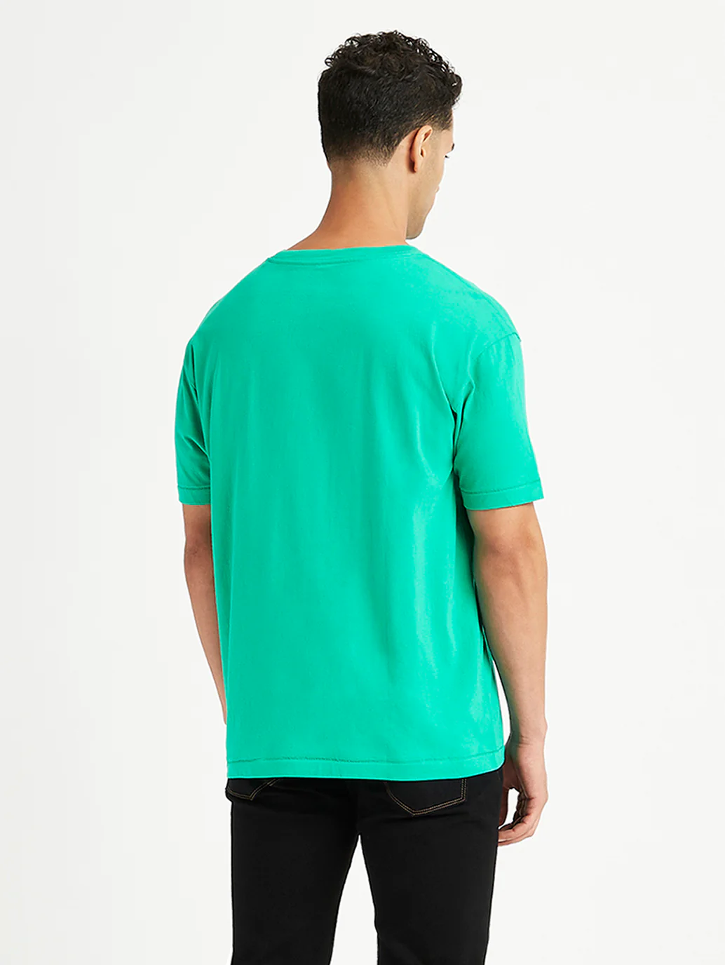 Men's Brand Logo Loose Fit T-Shirt - Image 4