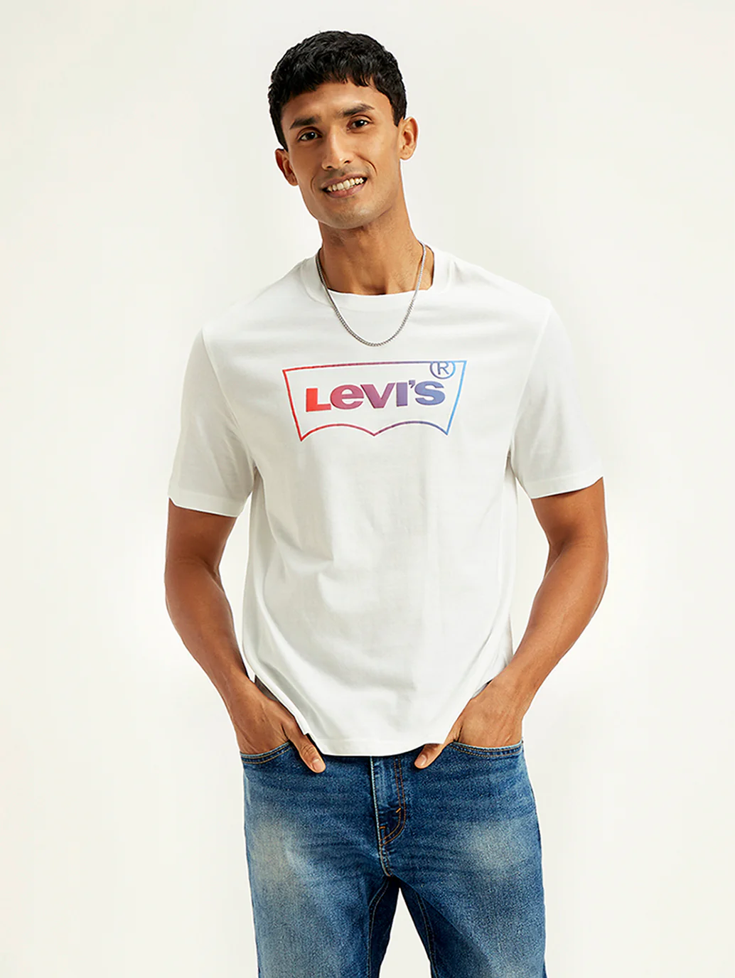 Men's Brand Logo Regular Fit T-Shirt - Image 2