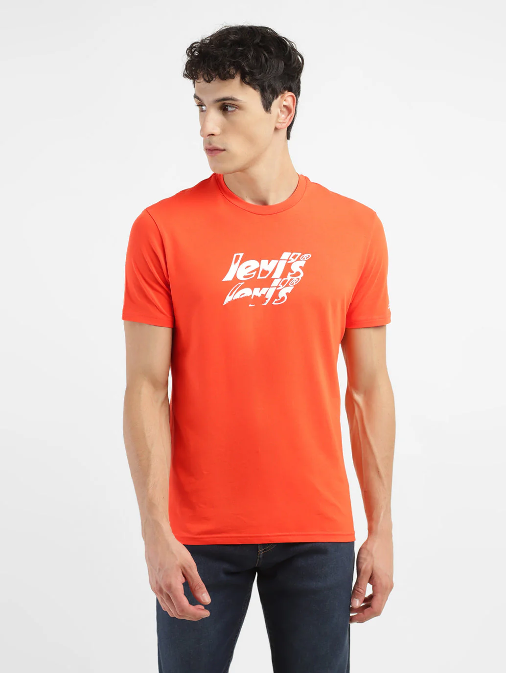 Men's Brand Logo Loose Fit T-shirt - Image 2