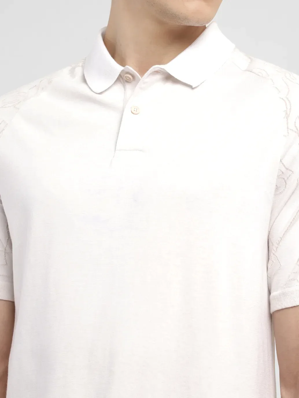 Men's Brand Logo Slim Fit Polo T-shirt - Image 5